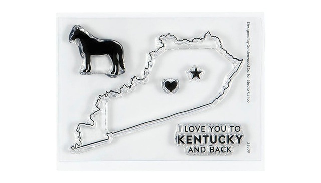 Stamp Set : 3×4 I Love Kentucky by Hello Forever, 1 of 1