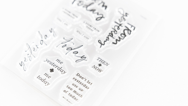 Stamp Set : 3×4 Yesterday & Today, 2 of 2