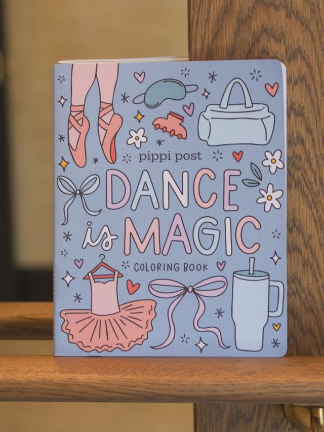 Dance is Magic Coloring Book, 3 of 6