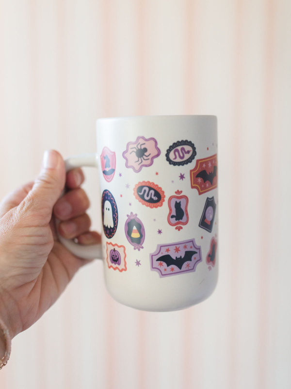 Spooky Cute Halloween Tall Ceramic Coffee Mug, 2 of 4
