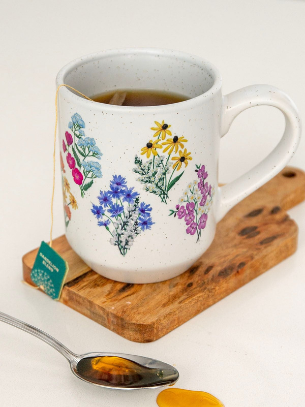 Vintage Blooms Floral Ceramic Mug, 3 of 4