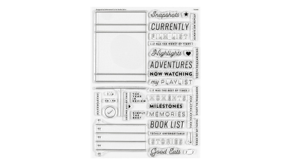 Stamp Set : 6×8 Highlights, 1 of 8