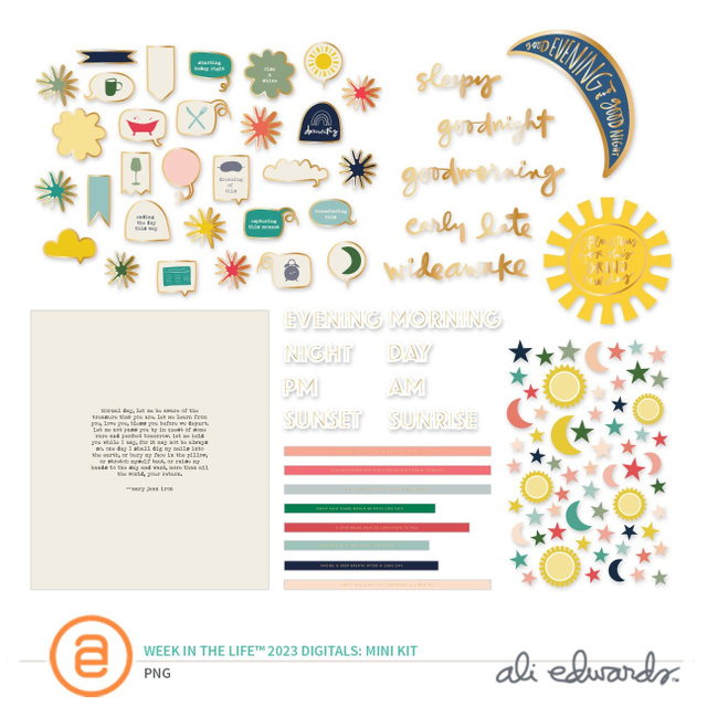 Week In The Life™ 2023 Digital Mini Kit, 1 of 1