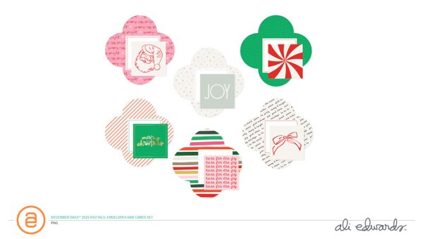 December Daily® 2026 Digital Cards + Envelopes, 1 of 1