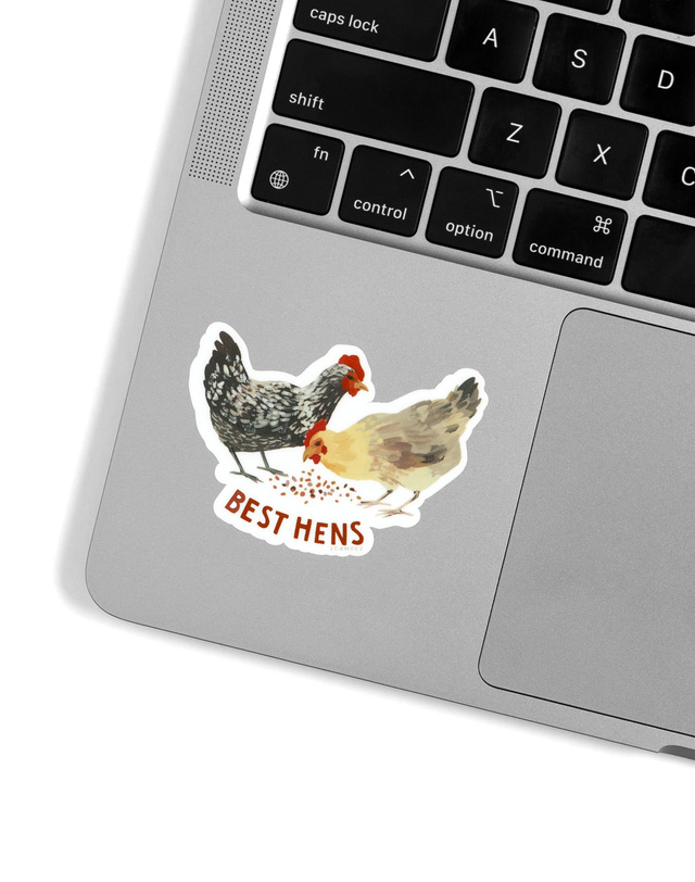 Best Hens Chickens Decal Sticker, 2 of 2