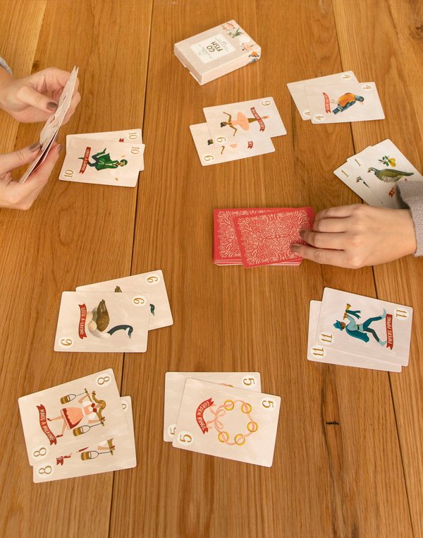 12 Days Of Christmas Go Fish Card Game, 6 of 7