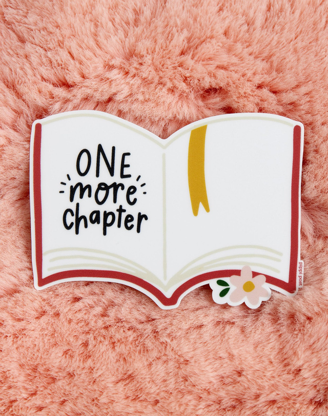 One More Chapter Decal Sticker, 2 of 3