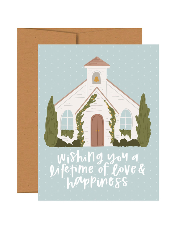 Lifetime of Happiness Greeting Card, 1 of 1