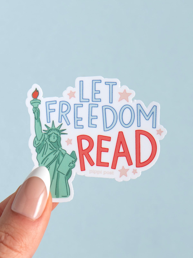 Let Freedom Read Decal Sticker, 2 of 2