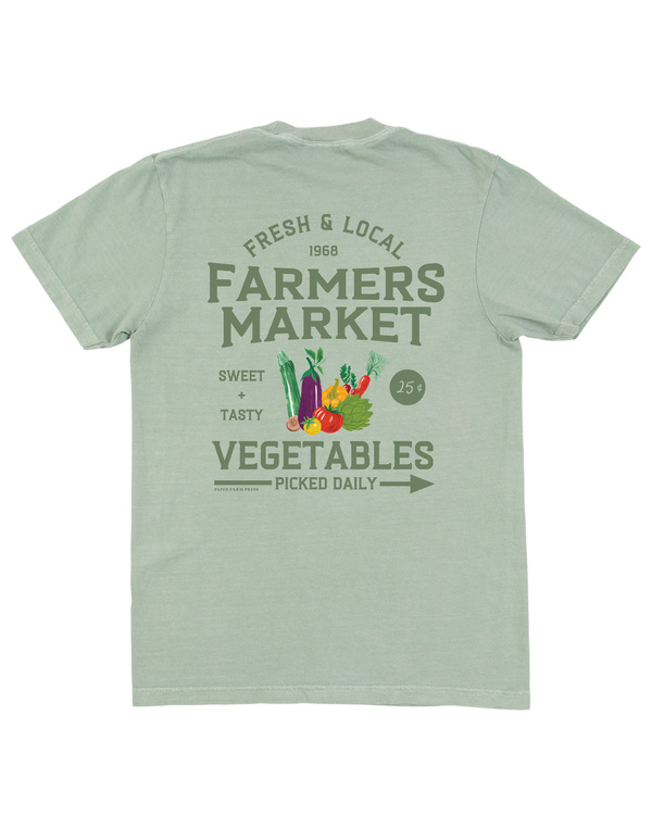 Farmers Market Tee - Bay, 3 of 4