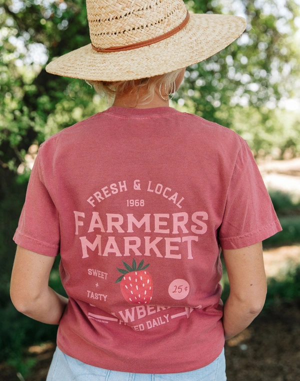 Strawberry Patch Farmers Market Tee, 1 of 5