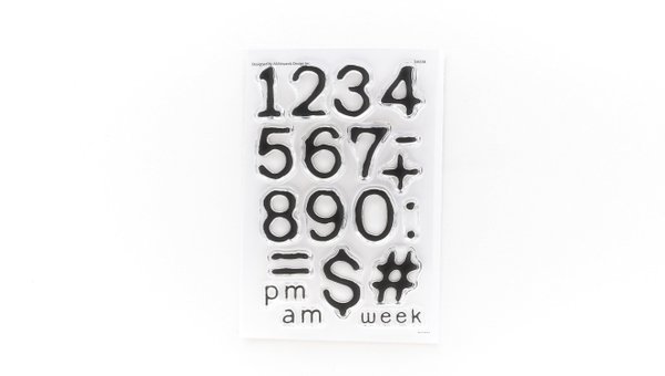Numbers Are Awesome #14 4×6 Stamp Set, 1 of 2