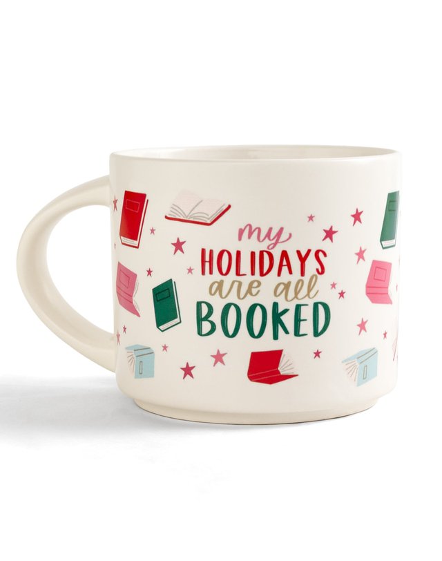 My Holidays Are All Booked Large Ceramic Christmas Mug, 2 of 2