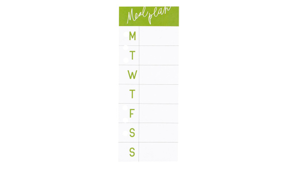 Journal Planner Menu Pad, 1 of 3