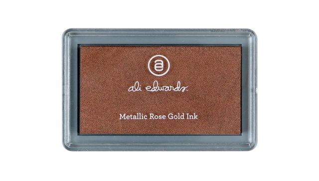 Metallic Rose Gold Ink Pad, 1 of 1