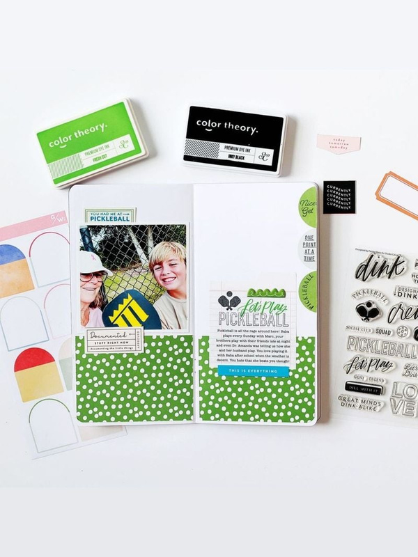 Stamp Set : 4×6 Pickleball by Paislee Press, 3 of 3