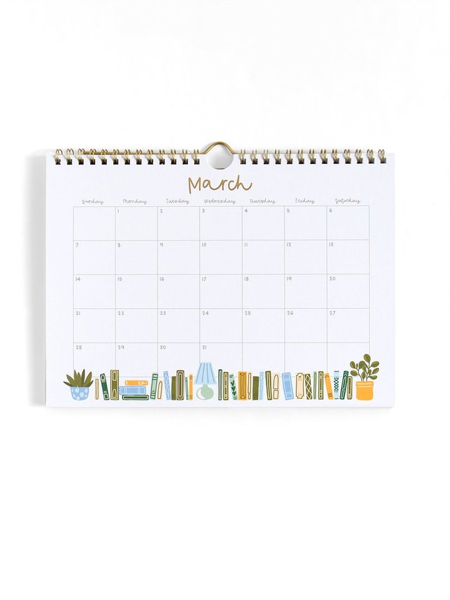 Book Lover's 2027 Spiral Hanging Wall Calendar, 7 of 10