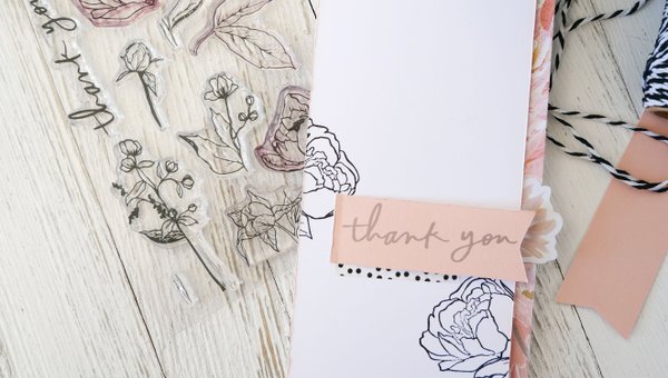 Stamp Set : 4×6 Florals, 3 of 4