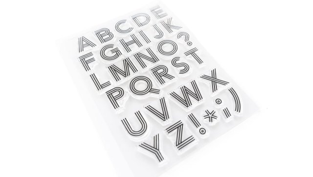 Alphas Are Awesome #42 6×8 Stamp Set , 2 of 2