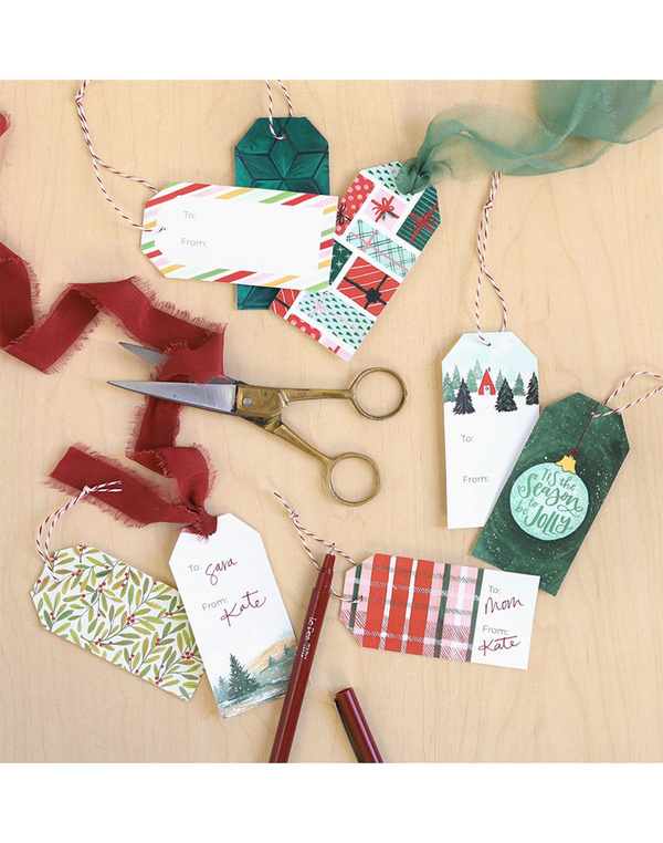 Digital Printable Holiday Gift Tags, 2 of 2