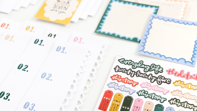 Week In The Life™ 2025 Main Kit , 3 of 9