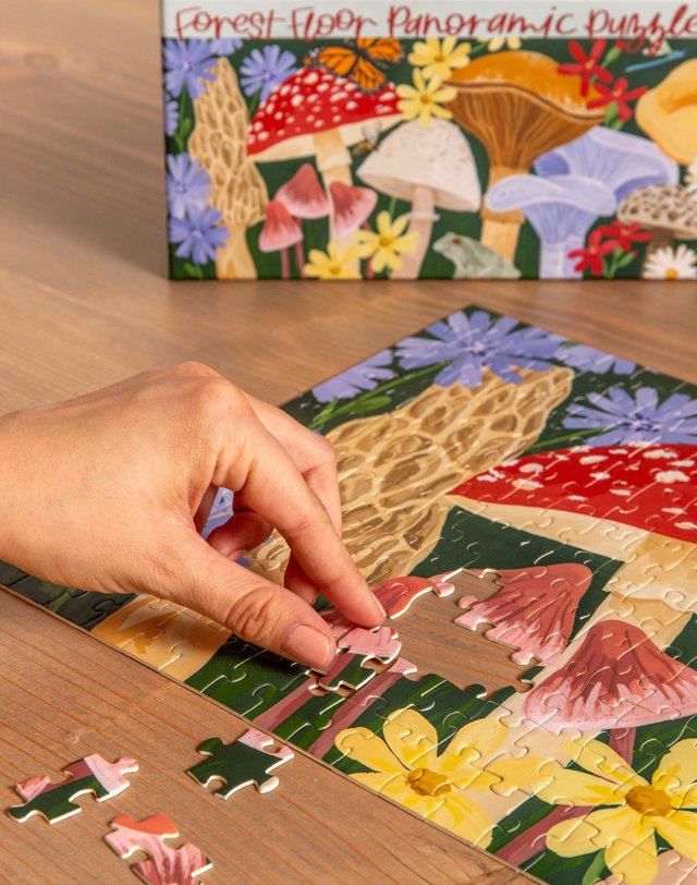 Forest Floor - 400 Piece Panoramic Jigsaw Puzzle, 5 of 7