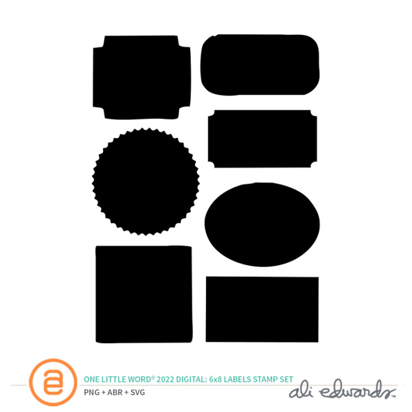 One Little Word® 2022 Label Digital Stamp Set, 1 of 1