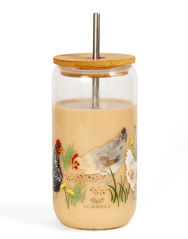 Chickens Glass Can, 5 of 5