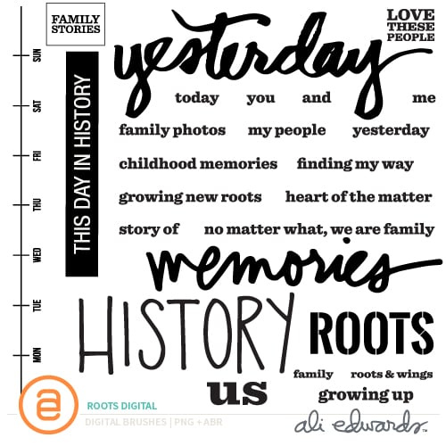 Roots Digital Story Stamp™, 1 of 1