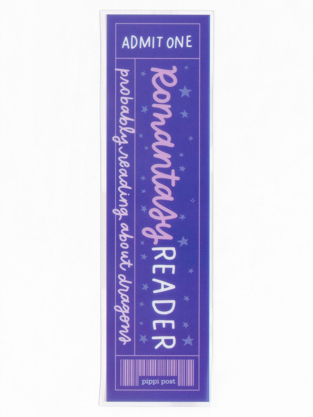 Romantasy Reader Transparent Bookmark, 2 of 2