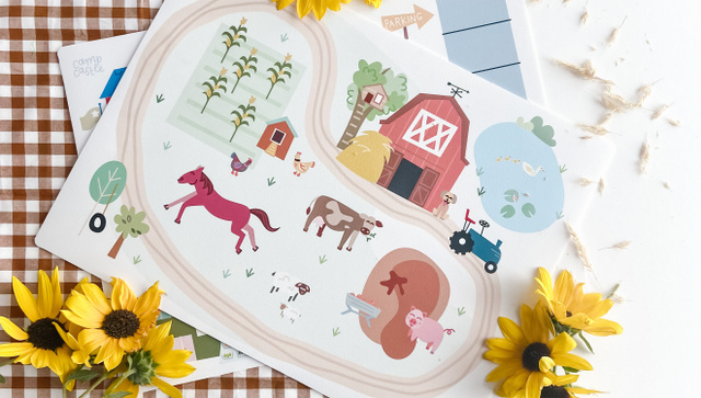 Mini Farm Play Mat, 2 of 6