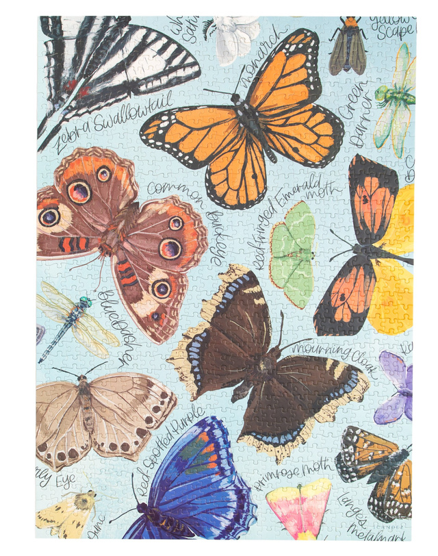 Flutter Friends - 1,000 Piece Jigsaw Puzzle, 4 of 8