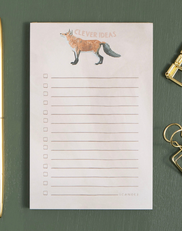 Clever Ideas Fox Notepad, 2 of 2