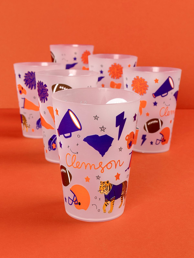 Clemson Football Game Day 16oz Stadium Cups, 1 of 3