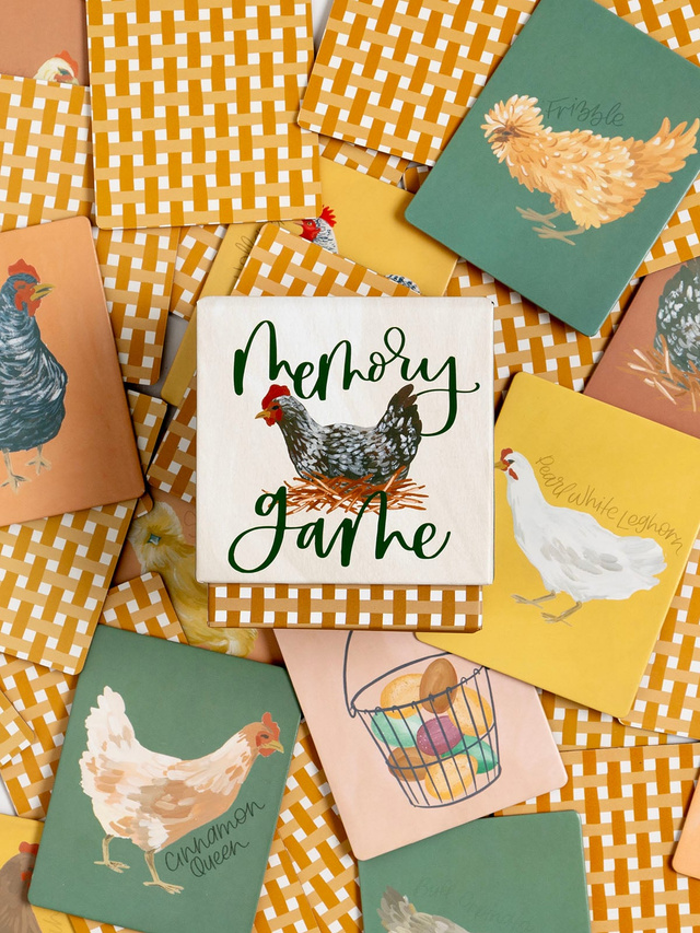 Chicken Meadows Memory Game, 1 of 3