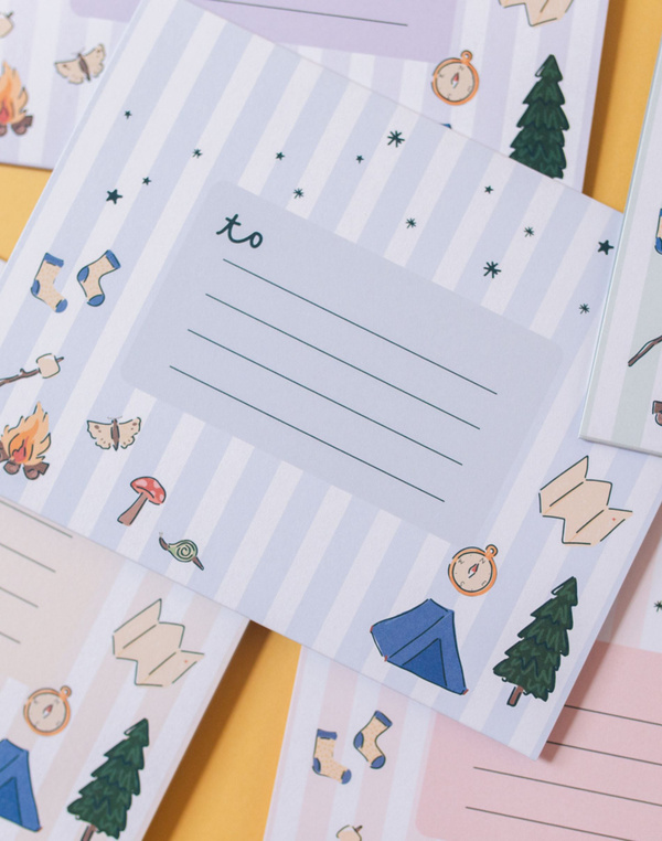 Camp Notes Box Note Set, 6 of 8