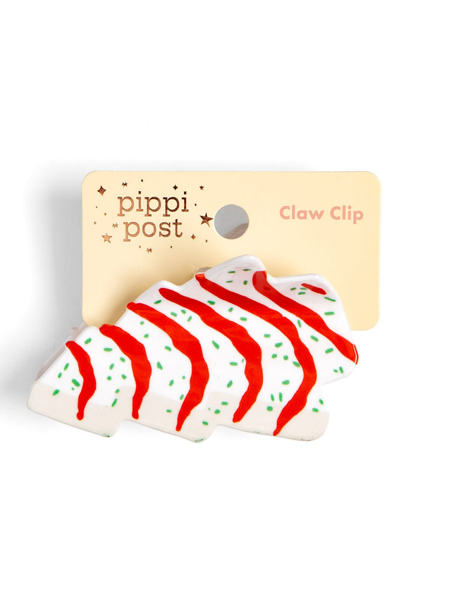 Christmas Tree Cake Claw Hair Clip, 1 of 3