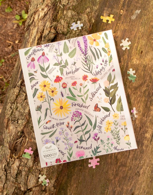 Wildflower Botanicals - 1,000 Piece Jigsaw Puzzle, 5 of 6