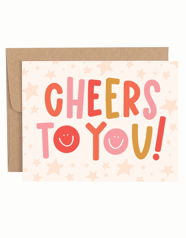 Cheers To You Greeting Card, 1 of 1