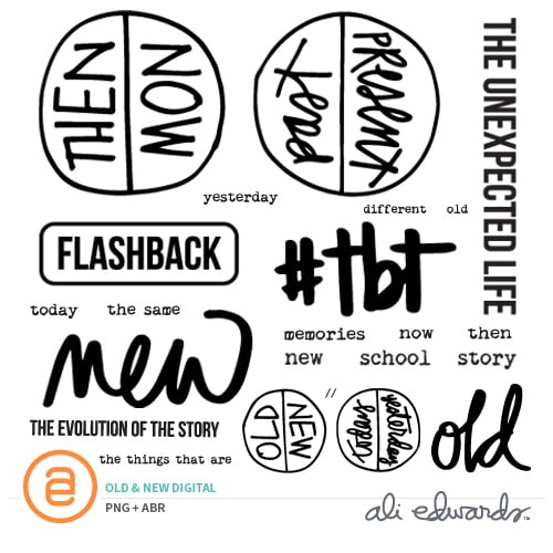 Old & New Digital Story Stamp™, 1 of 1