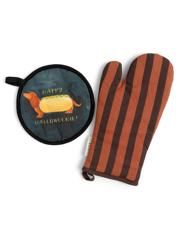 Happy Halloweenie Dog Pot Holder Set, 3 of 3