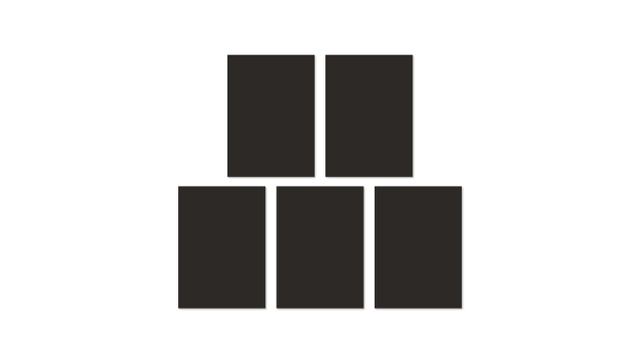 Color Collective 5×7 Cardstock Sticker Paper - Black, 1 of 3