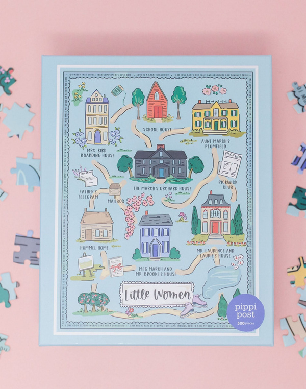 Little Women Map - 500 Piece Jigsaw Puzzle, 2 of 8