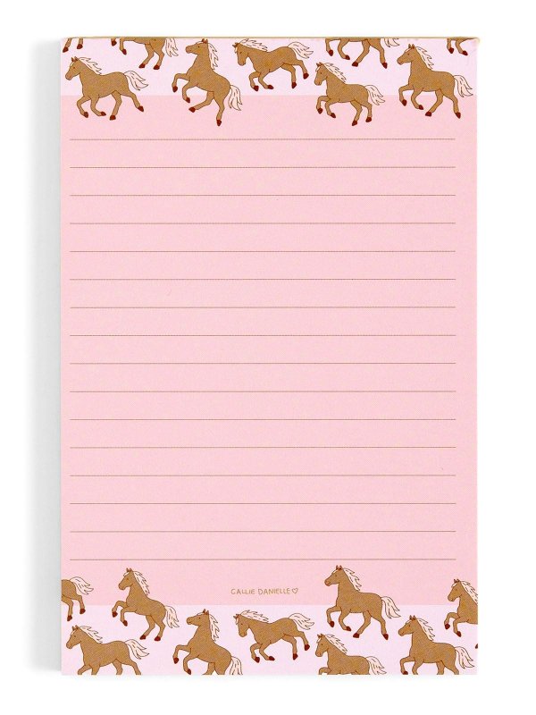 Western Horses 4×6 Notepad, 1 of 3