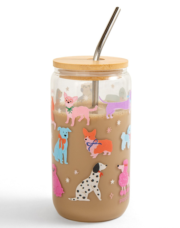 Dapper Dogs Glass Can, 6 of 6