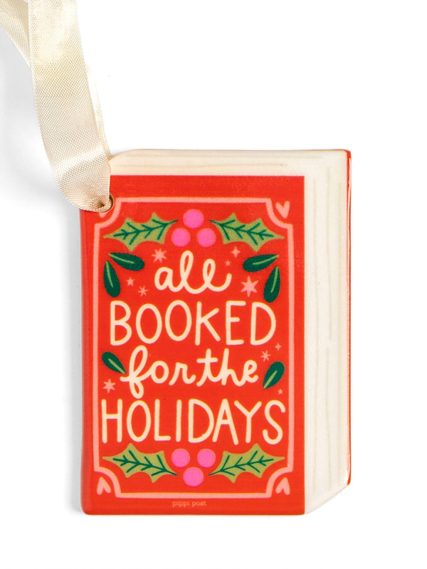 All Booked for the Holidays Christmas Book Ornament, 3 of 4