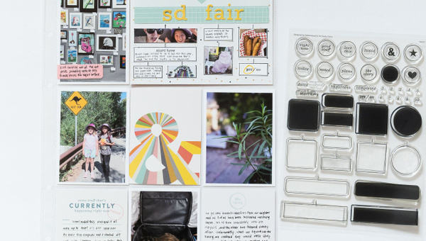 Stamp Set : 6×8 In Review, 5 of 8