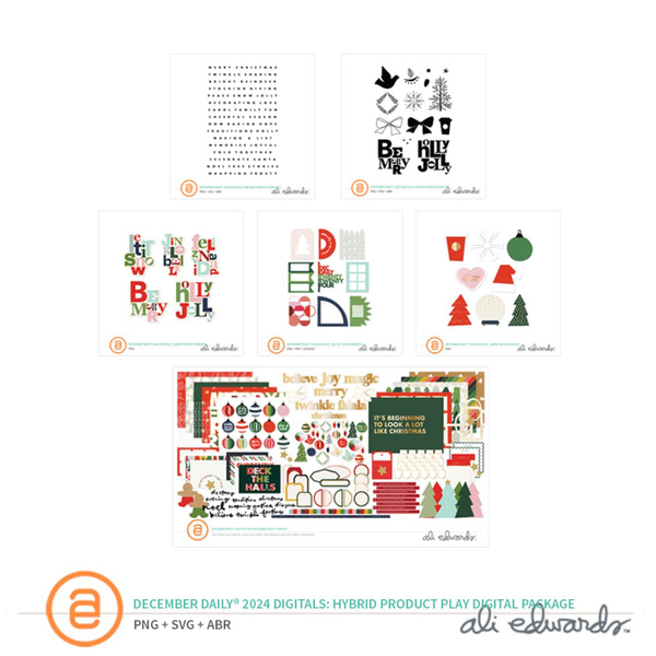December Daily® 2024 Digital Hybrid Product Play Bundle, 1 of 1