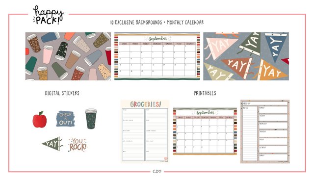 Happy Pack - September 2020, 1 of 5