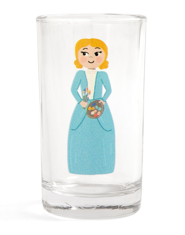 Little Women Amy March Mini Juice Glass, 2 of 2